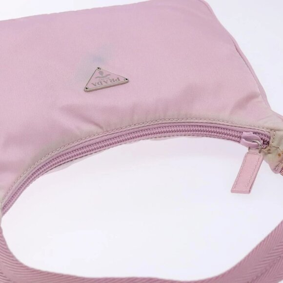 PRADA Hand Bag Nylon Pink Auth - Picture 13 of 16